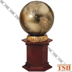 Trophée globe terrestre