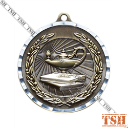 Médaille lampe du savoir