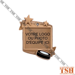 Médaille de hockey 2¼"