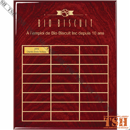 Plaques gravée Deluxe