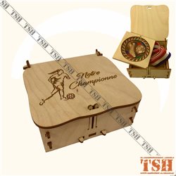 Personalized Medal Box