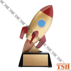 Rocket Ship Trophy